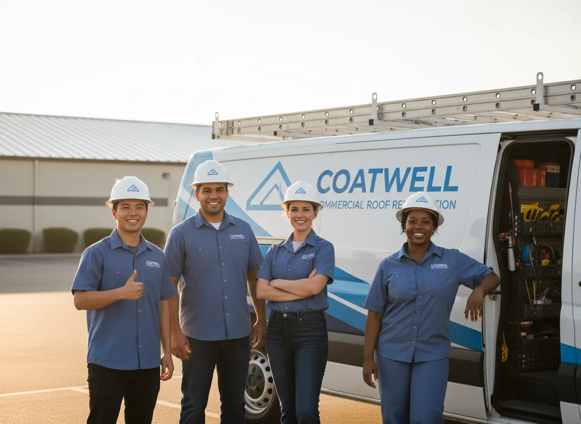 Commercial roof coating company in South Barre, MA
